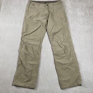 Kuhl Pants Mens 35x32 Beige Khaki Outdoor Hiking Workwear Straight Leg Casual
